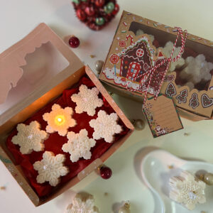Snowflake Candle Set